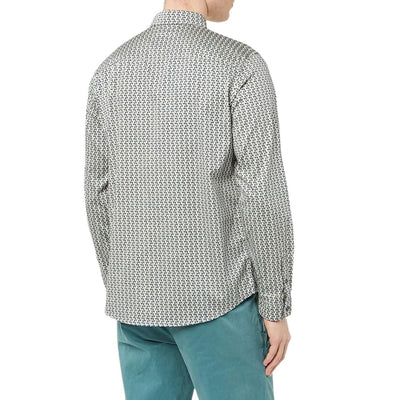 Tom Tailor Long Sleeve Shirt Green Print