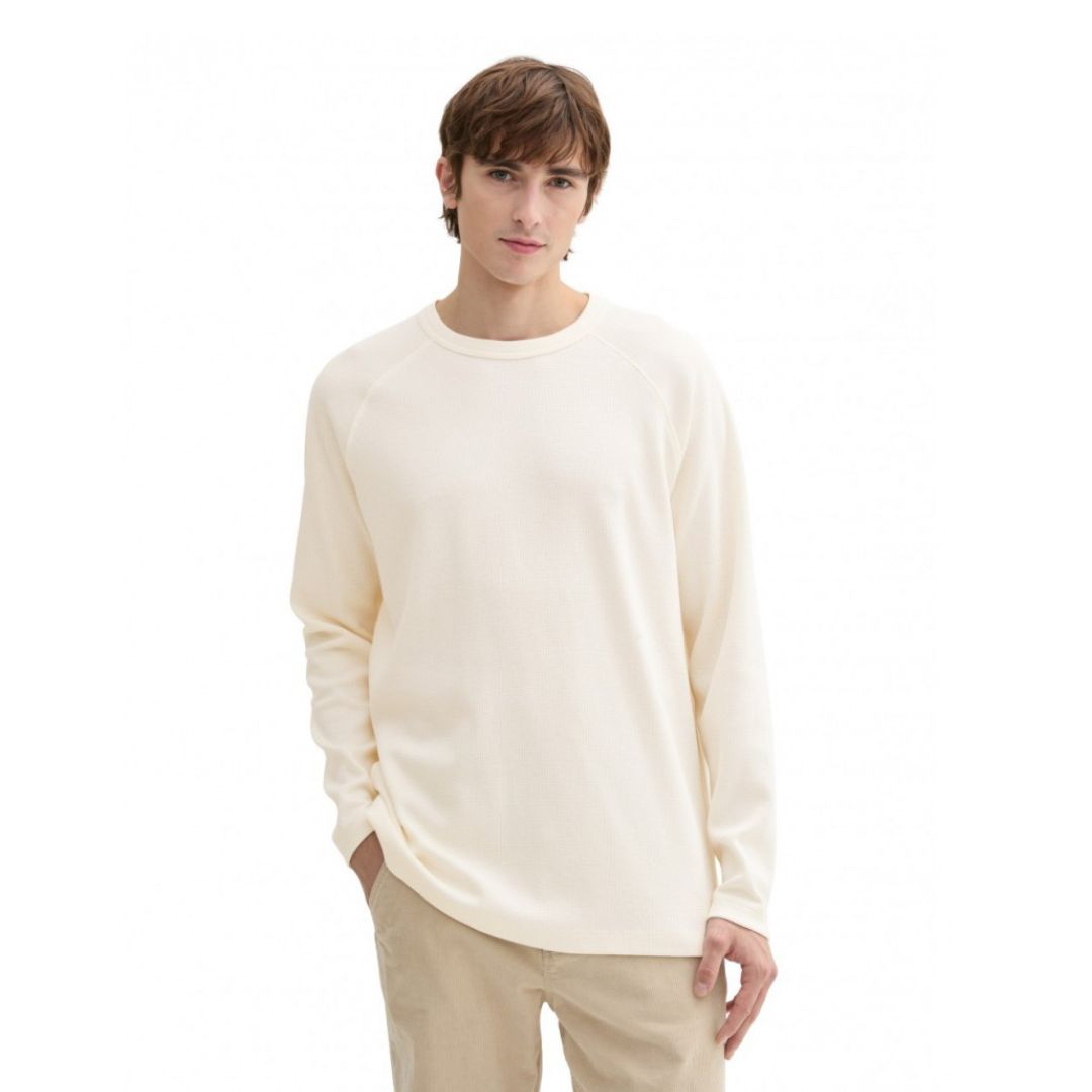 Tom Tailor White Pullover