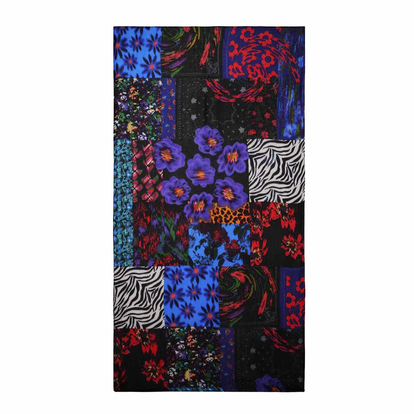 Desigual Fou Patch Scarf