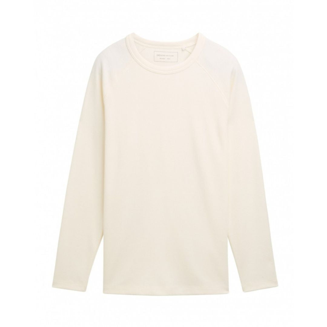 Tom Tailor White Pullover