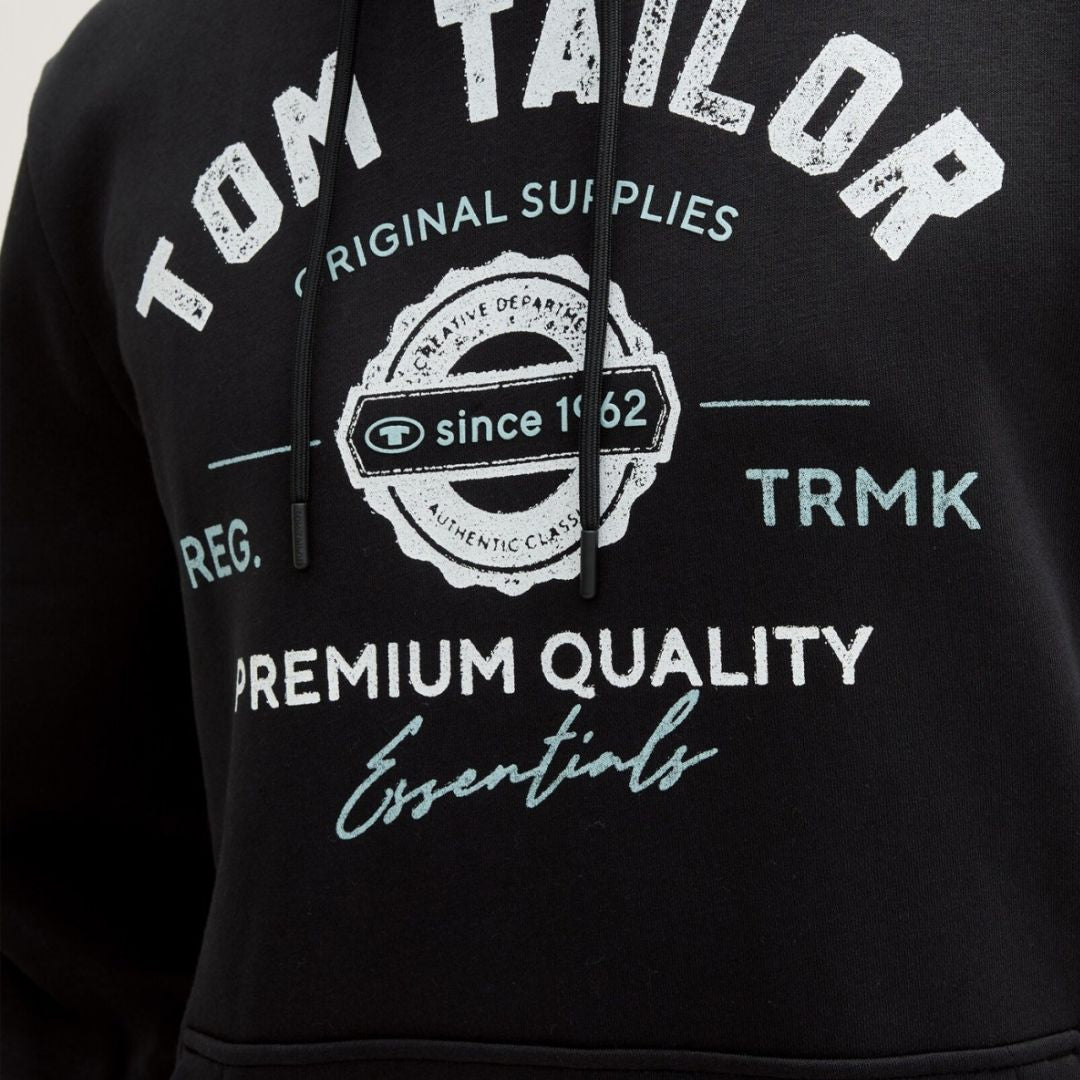 Tom Tailor Black Hoodie