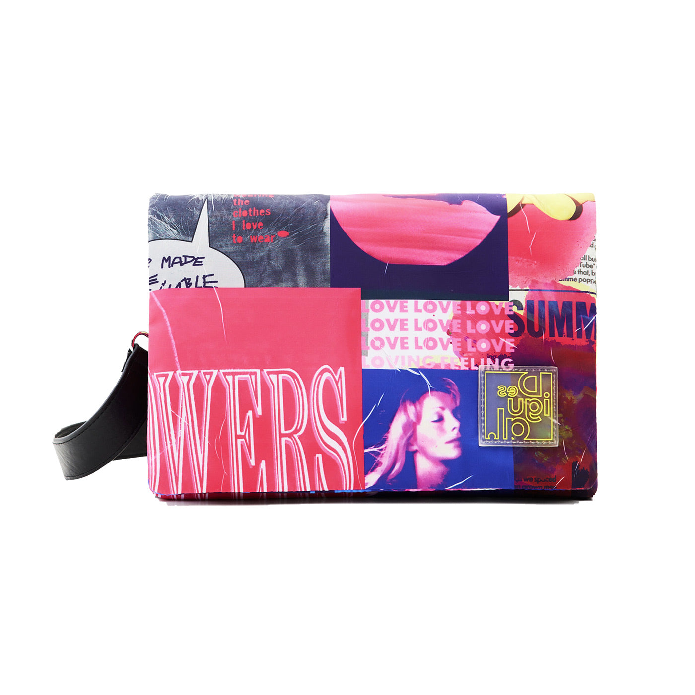 Desigual Fake News Dortmund  Flap Shoulderbag
