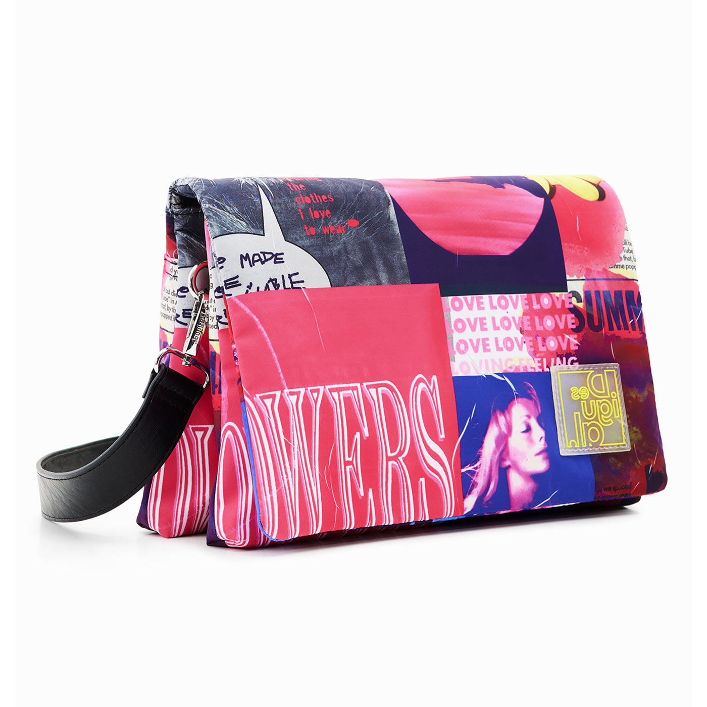Desigual Fake News Dortmund  Flap Shoulderbag