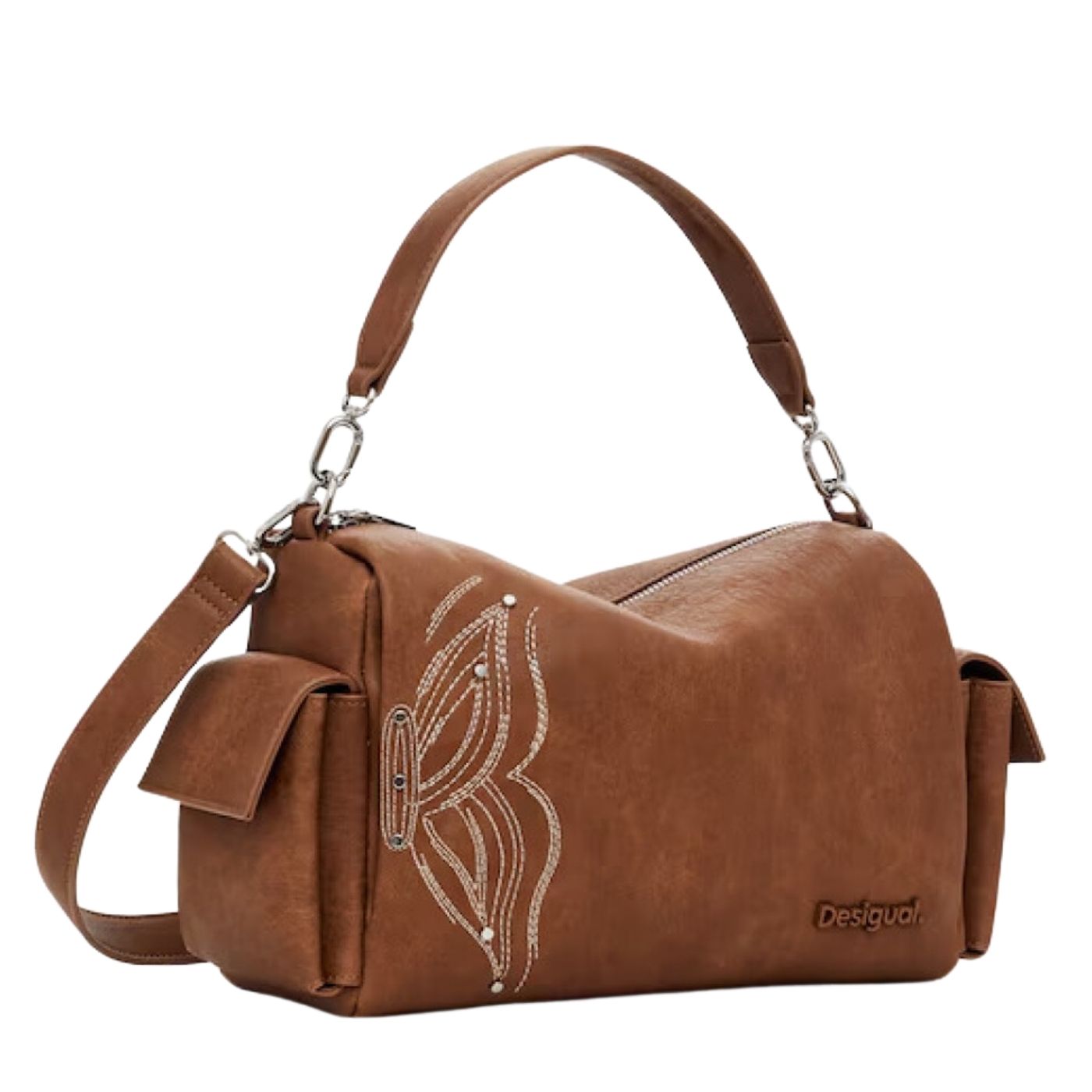 Desigual Brown Handbag