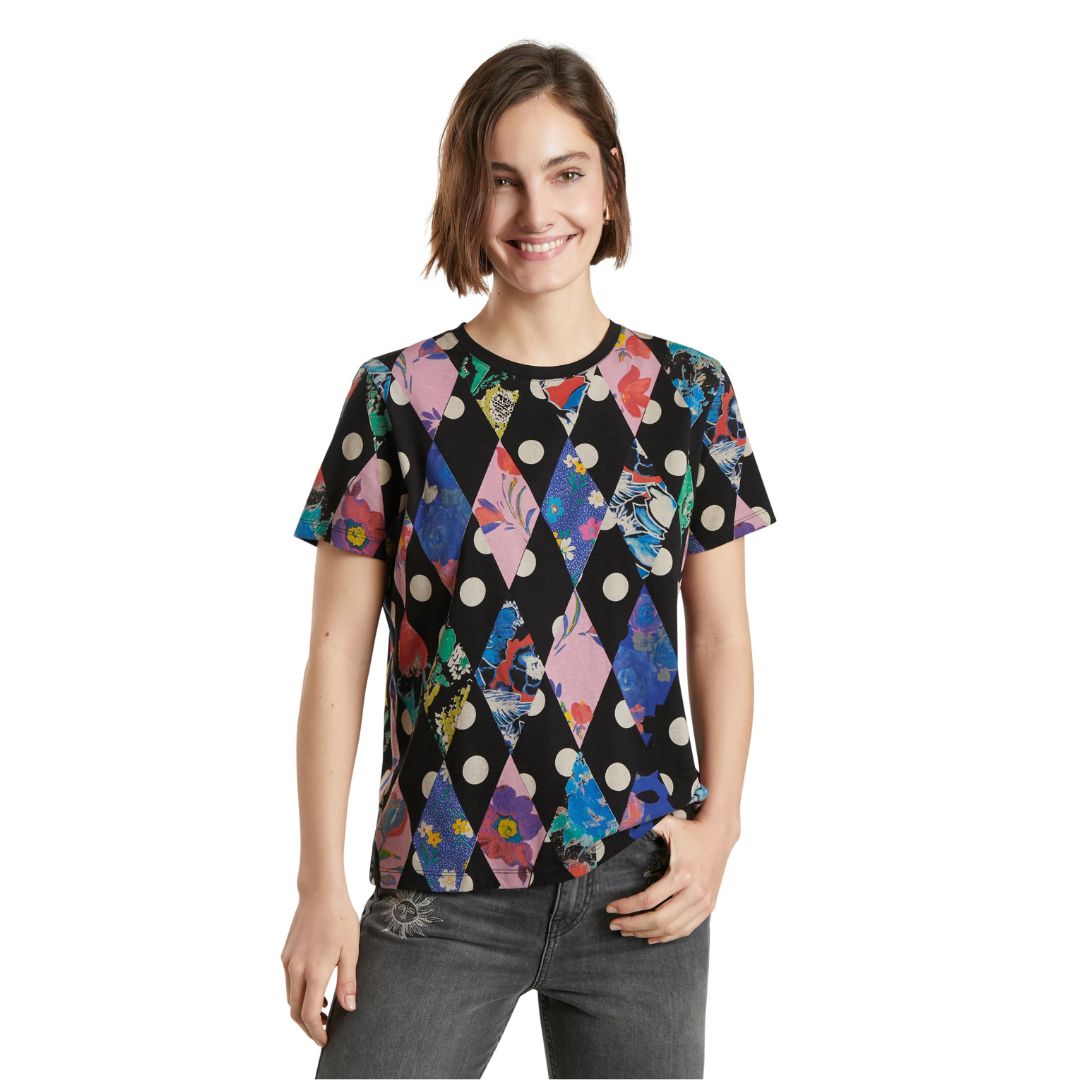 Desigual Black T-shirt
