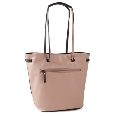 Tom Tailor Shoulder bag | Black Pink