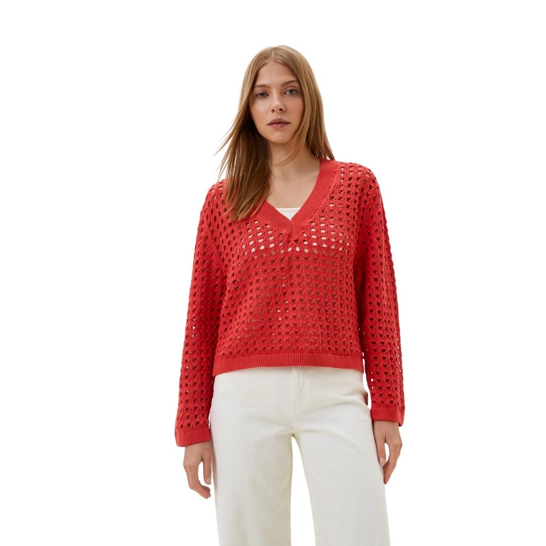 Tom Tailor Red Pullover