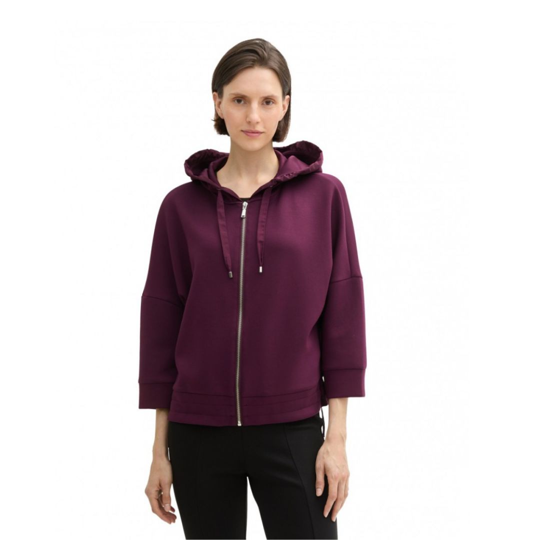 Tom Tailor Purple Hoodie