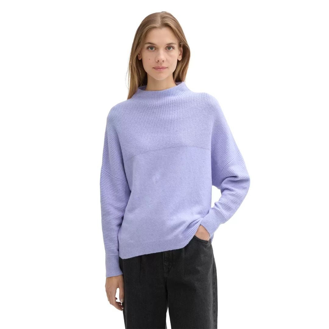 Tom Tailor Purple Pullover