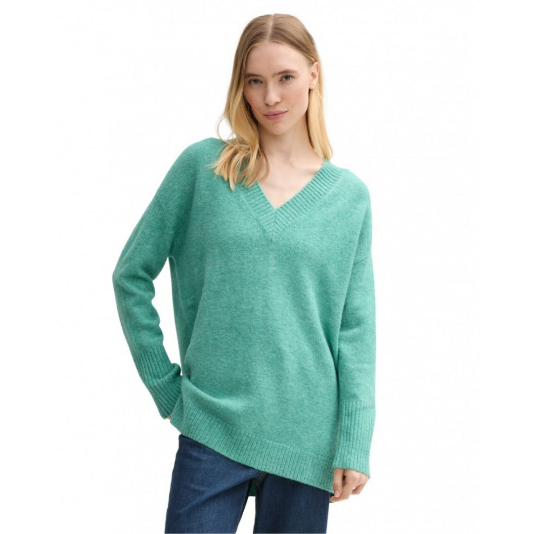 Tom Tailor Green Pullover