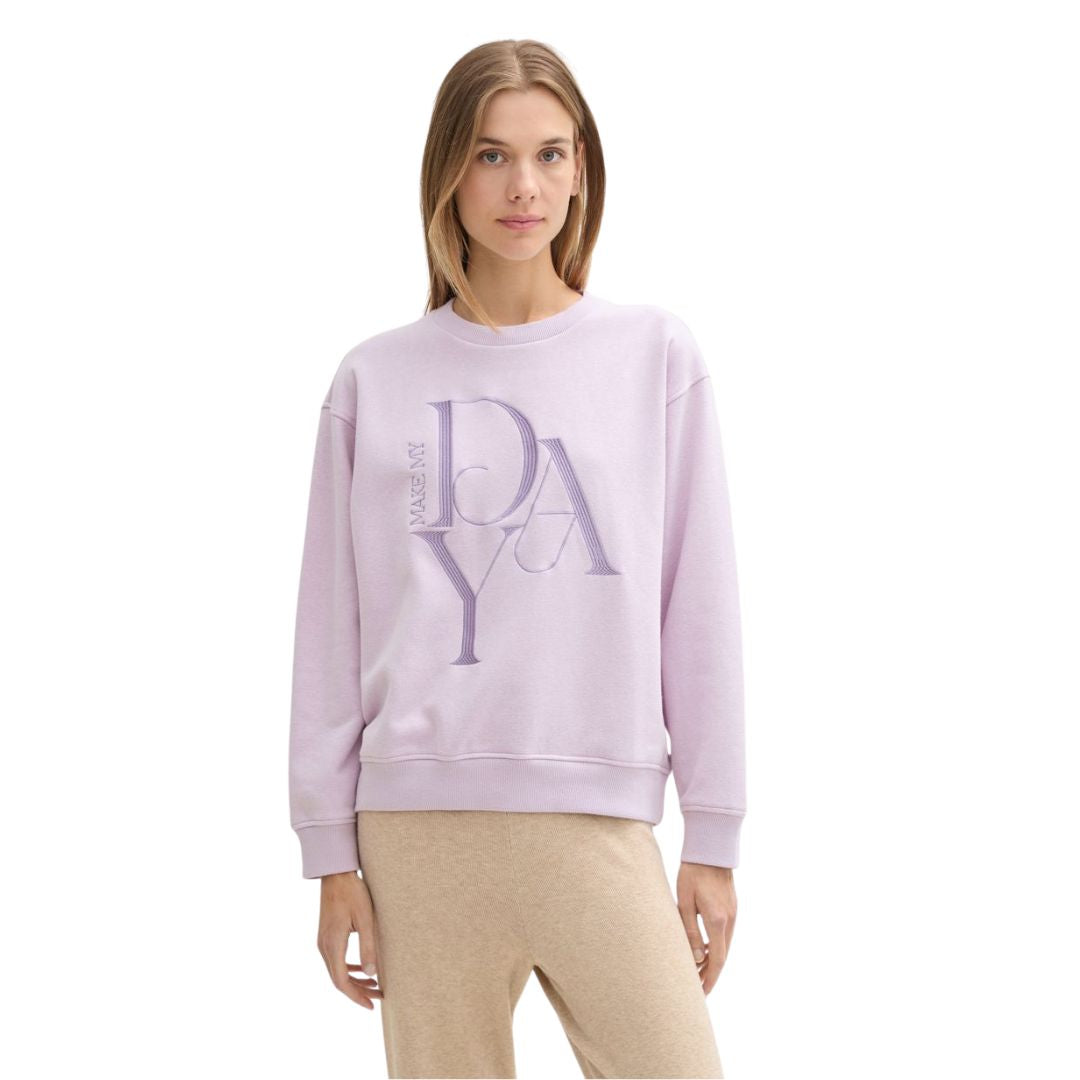 Tom Tailor Purple Pullover