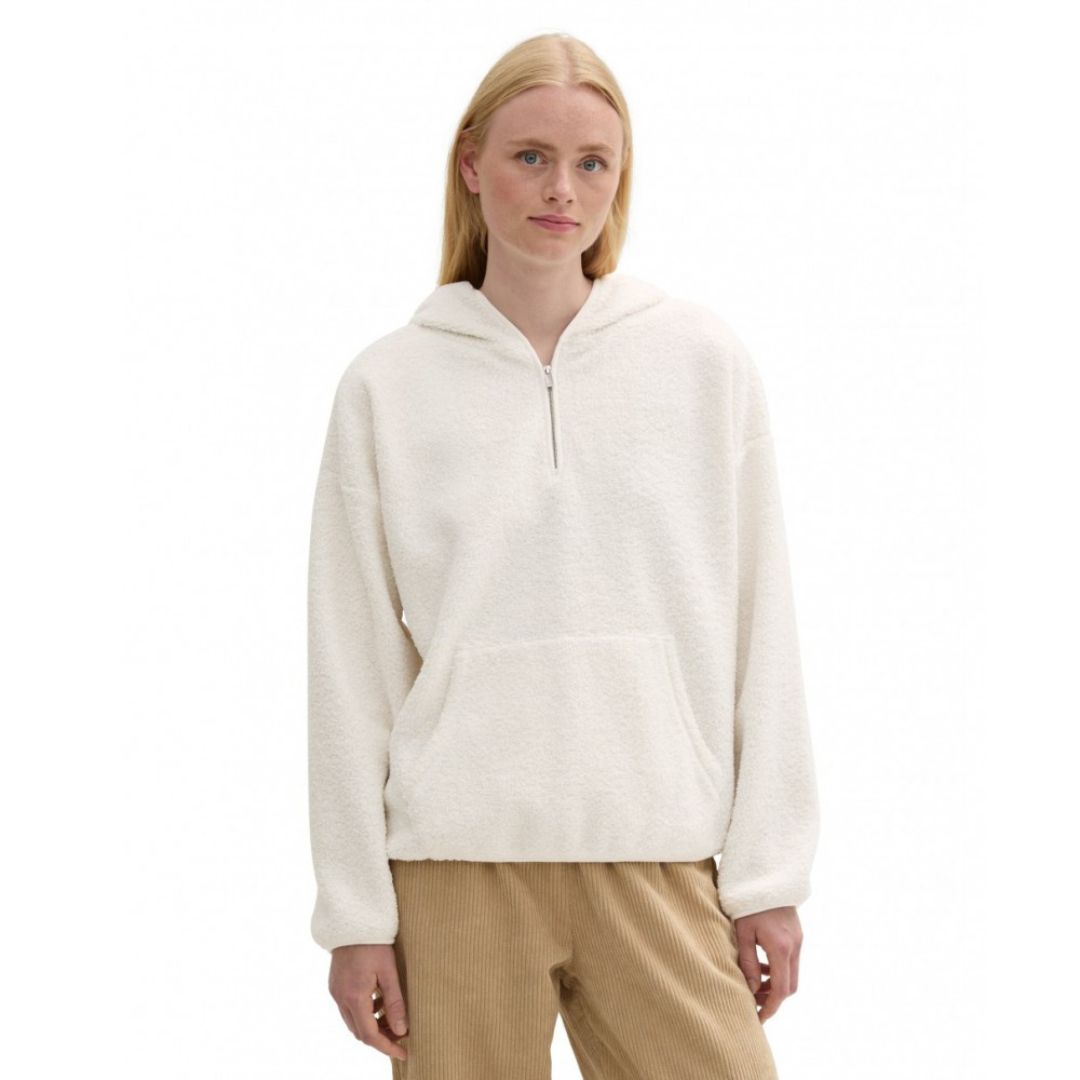Tom Tailor White Hoodie