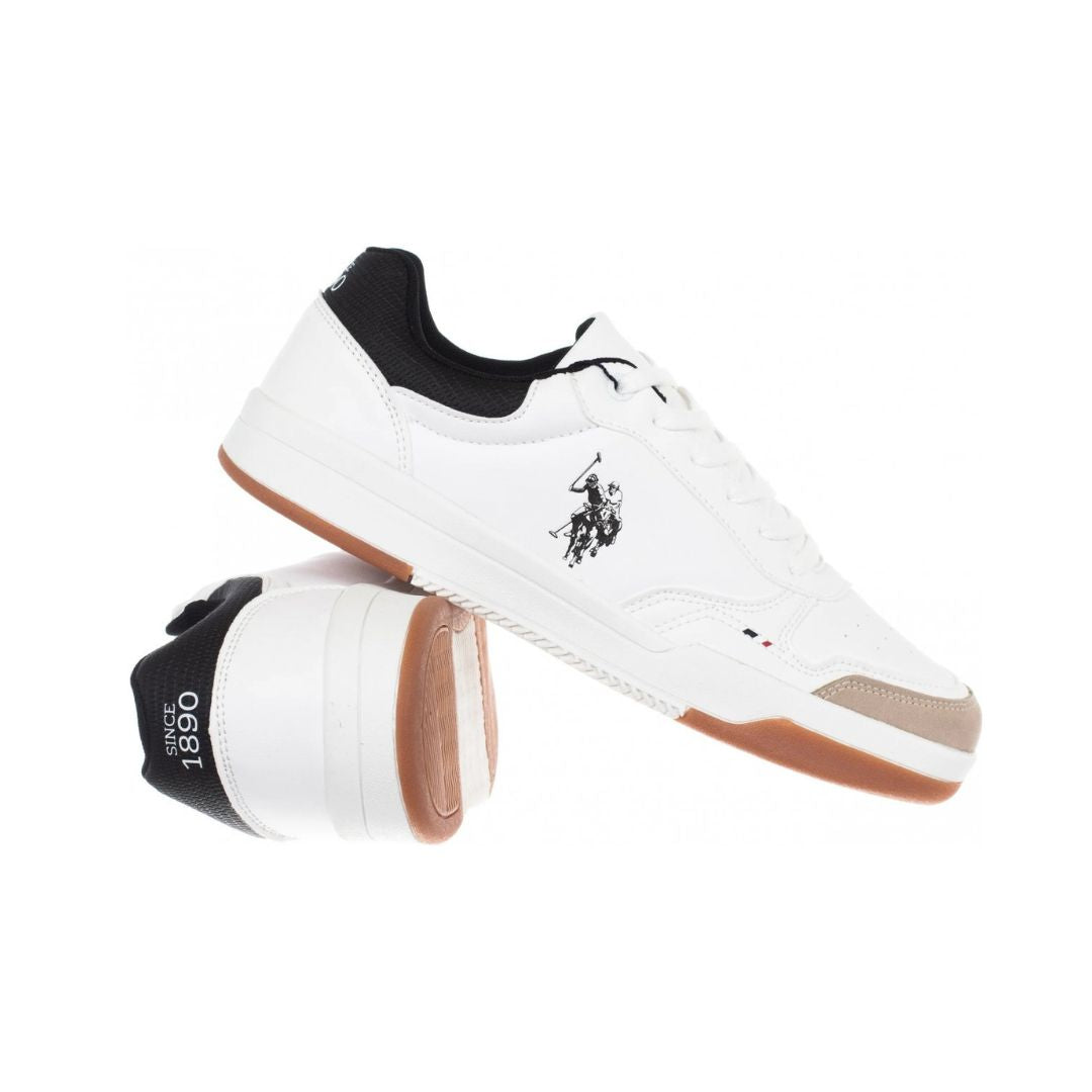 U.S. Polo. ASSN. White Sneaker Steve 001