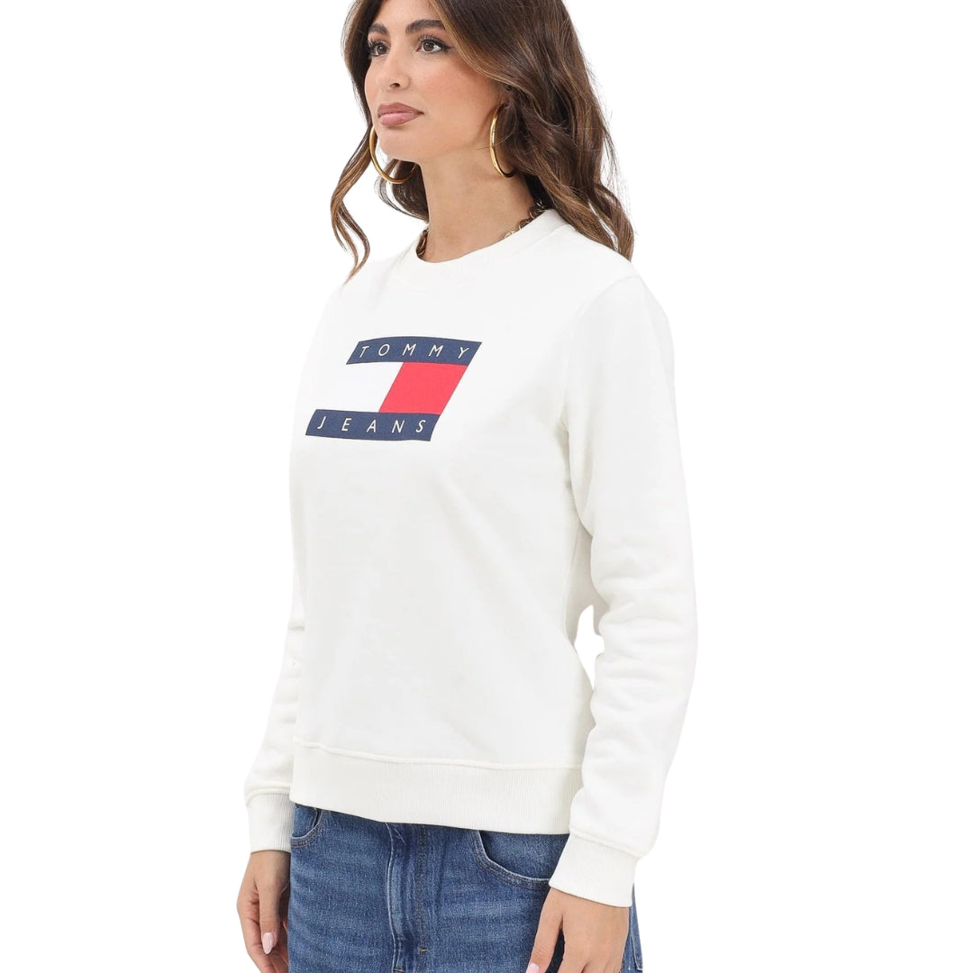 Tommy Hilfiger Woman White Sweatshirt