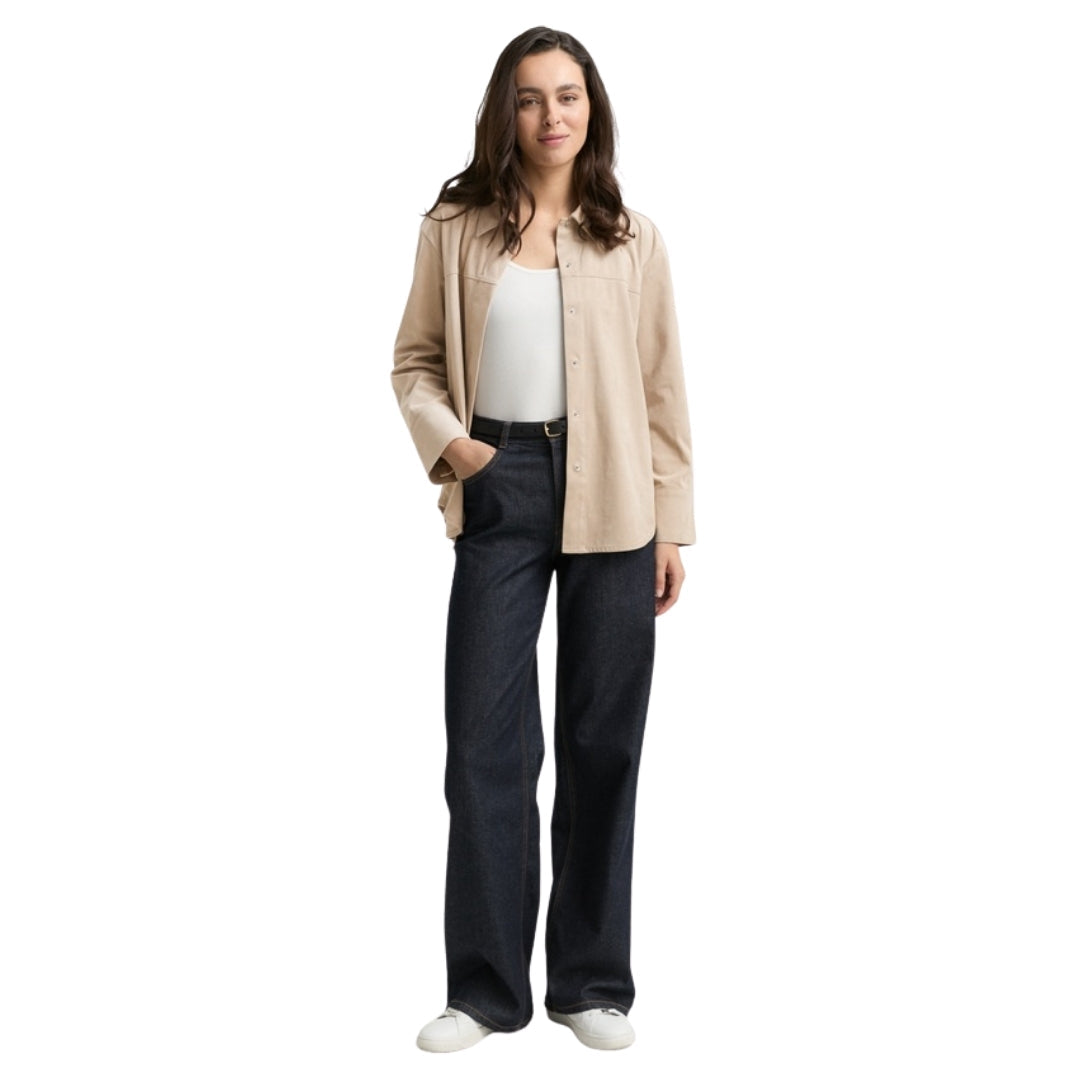 Tom Tailor Women's Shirt | Beige – back view