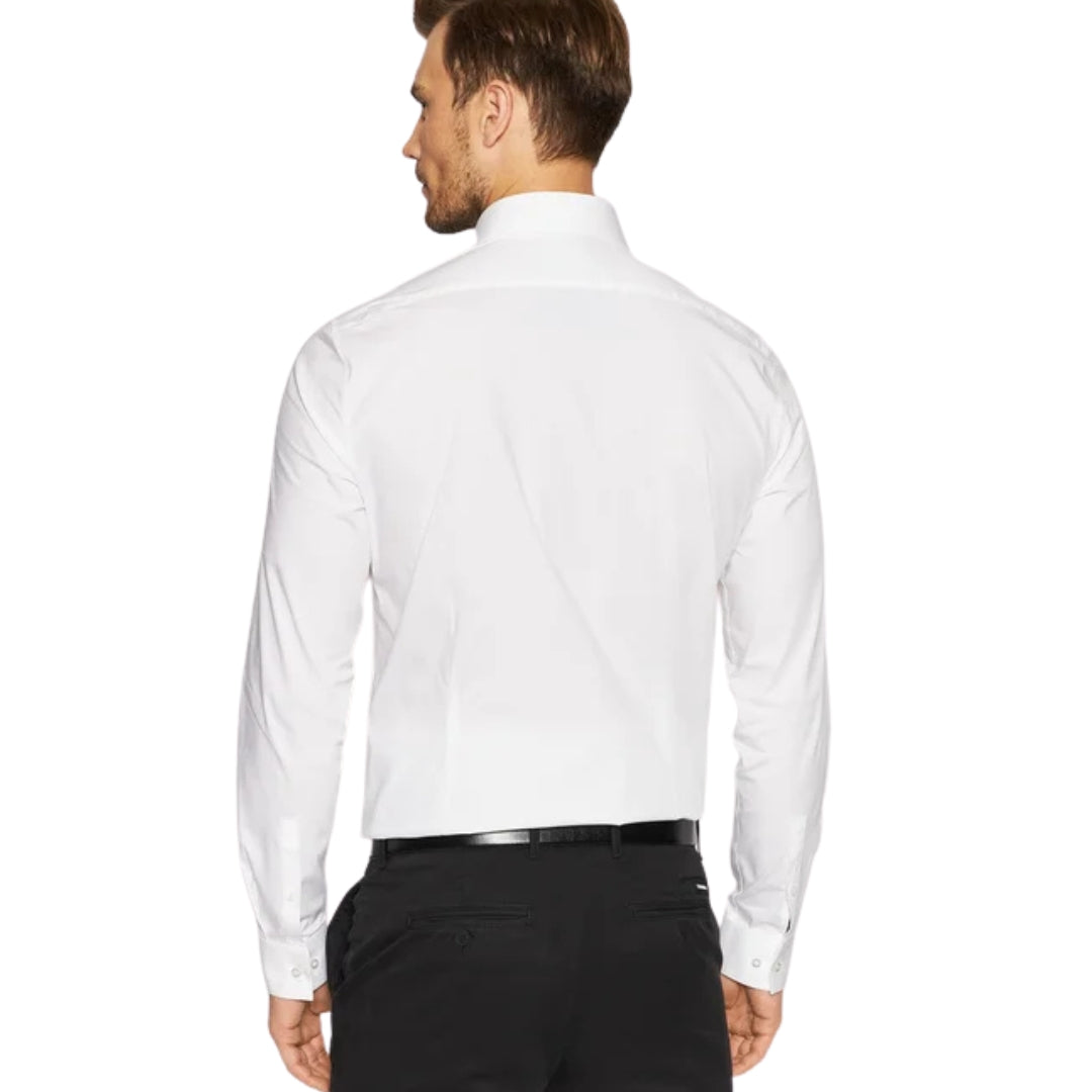 Calvin Klein White Slim Fit Shirt
