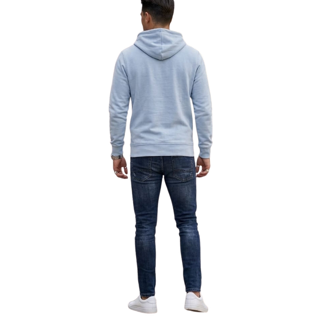 Jack & Jones Men's Hooded Sweater | Blue