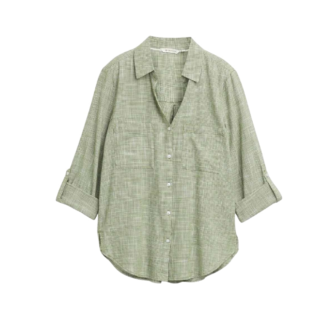 Tom Tailor Women's Shirt | Green – back view