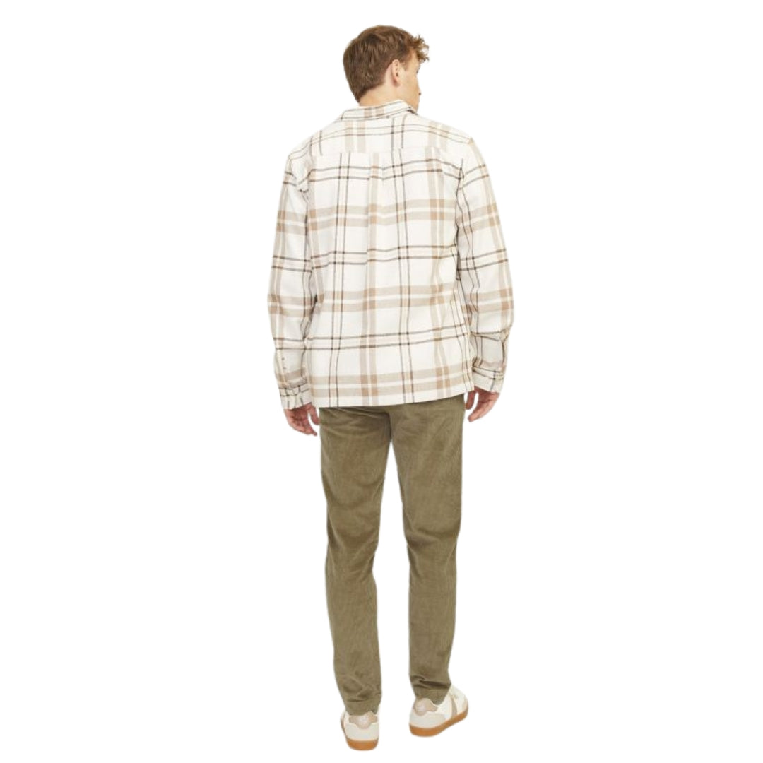 Jack & Jones Harvey Corduroy Chino Trousers | Brown