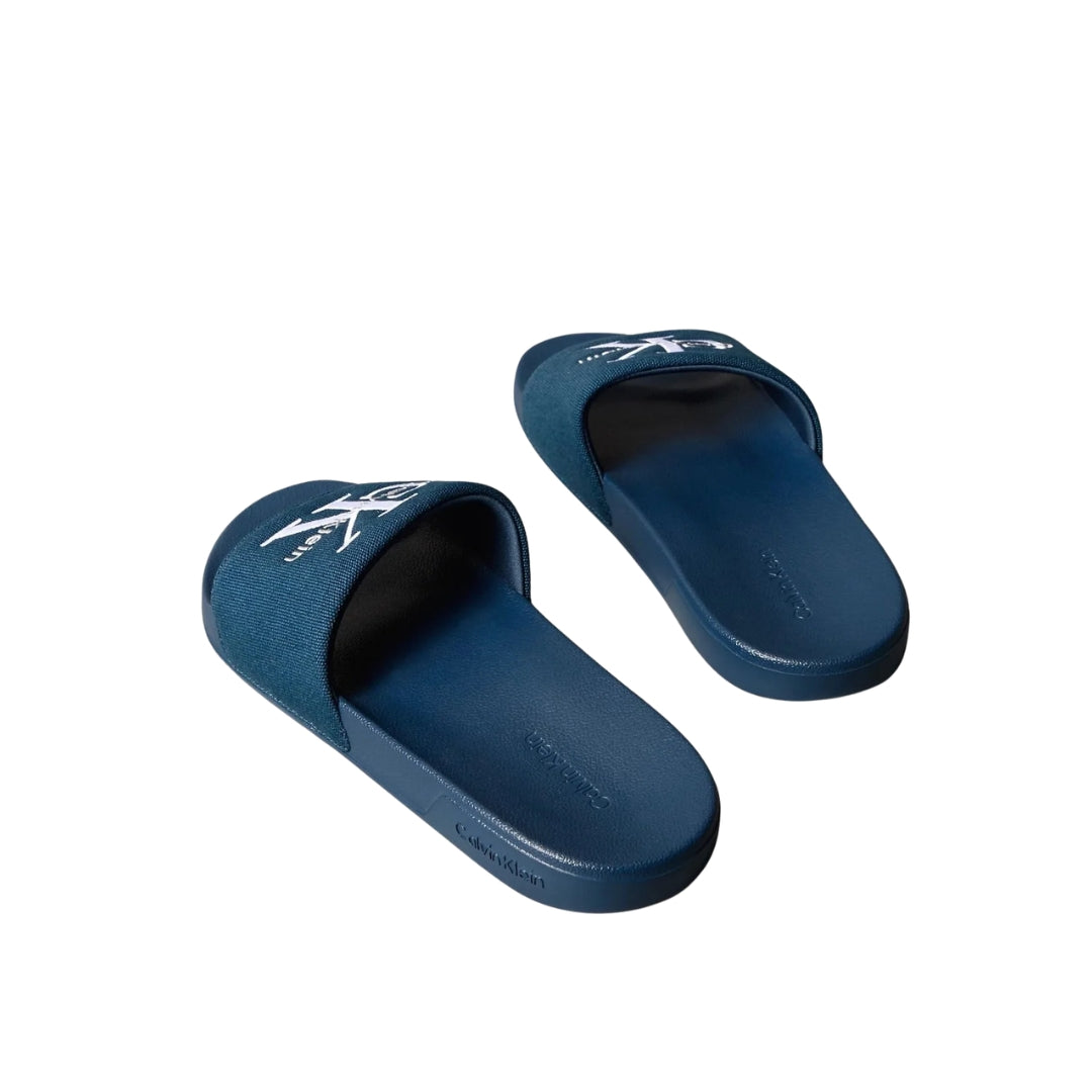 Calvin Klein Blue Slides