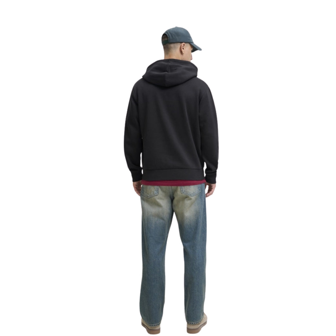Jack & Jones Yuki Men's Hooded Sweater | Black