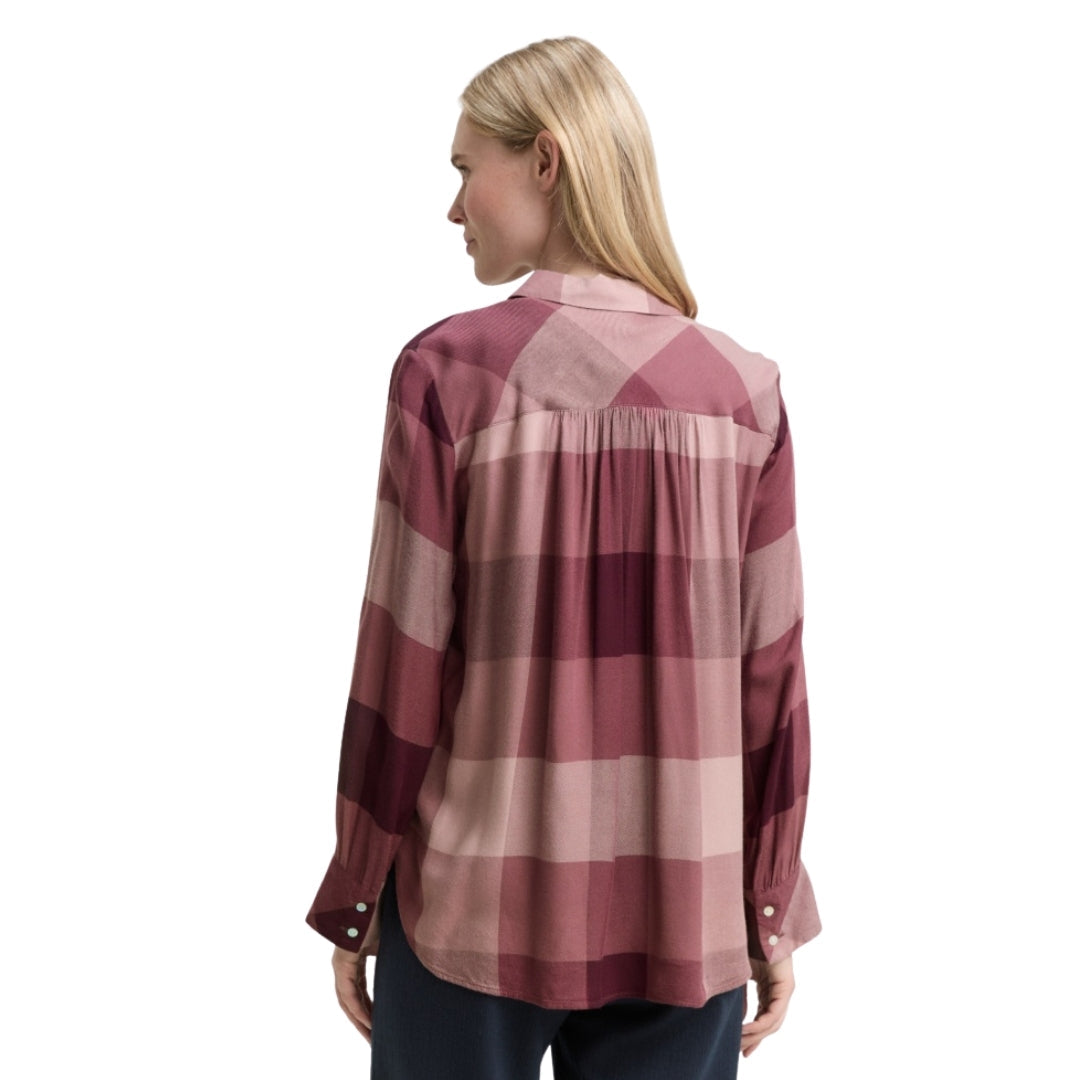 Tom Tailor Women's Shirt | Purple – back view