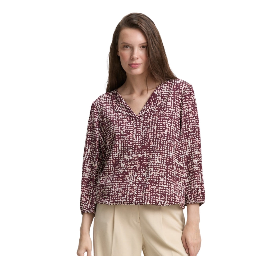 Tom Tailor Women's Blouse | Purple – front view