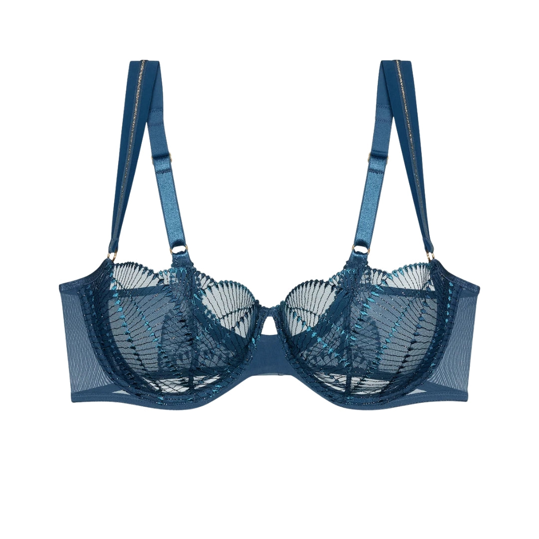 Triumph Palina Sea Full of Stars WH | Bra | Petrol Blue