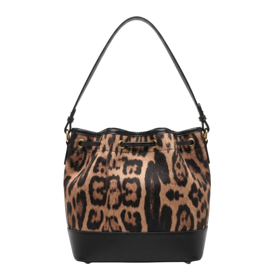 Roberto Cavalli Sport Bag | Brown Patterned