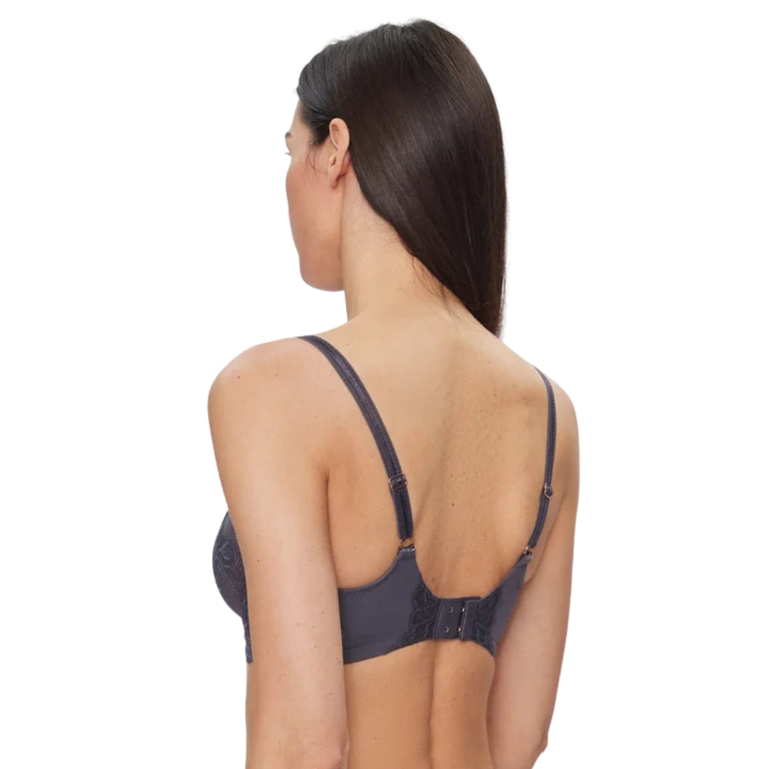 Triumph Wild Peony Florale W01 | Bra | Dark Blue