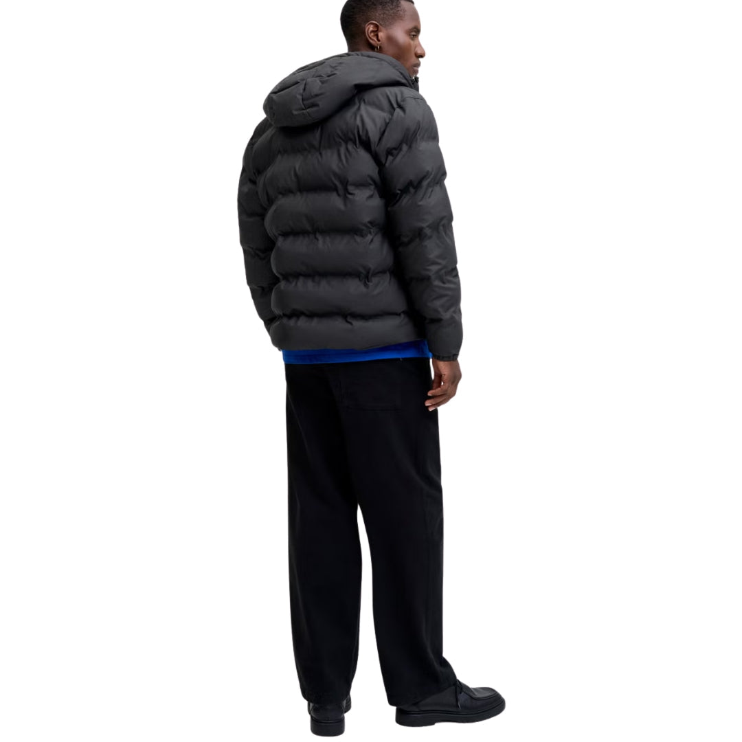 Jack & Jones Men's Elements Puffer Jacket | Black