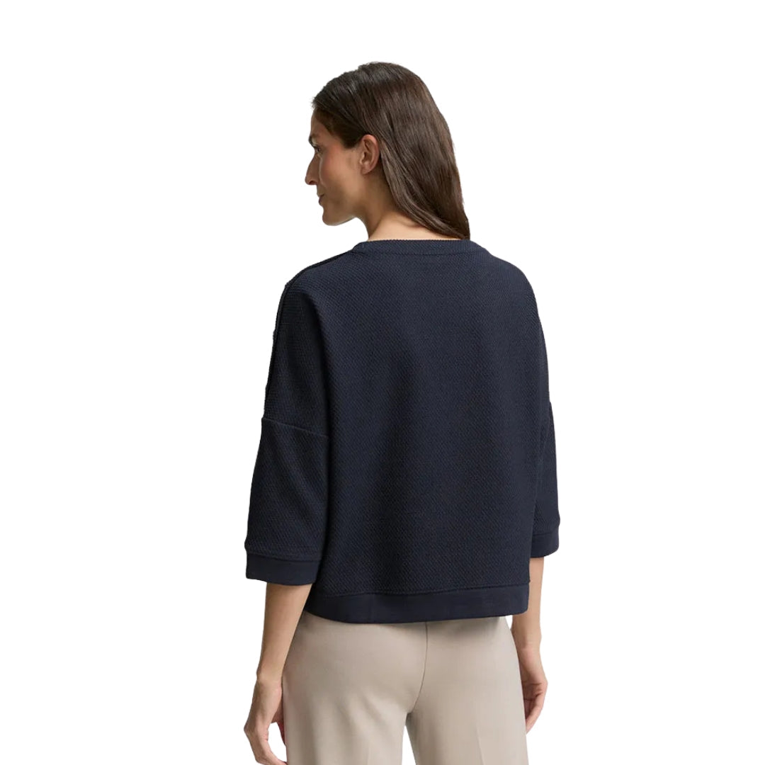 Tom Tailor Women's Sweater | Blue – back view