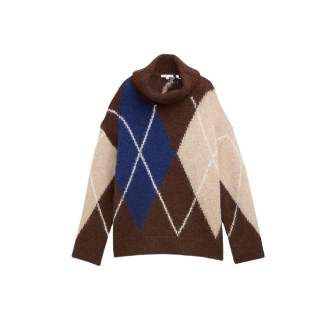 Tom Tailor Women's Sweater | Brown – back view