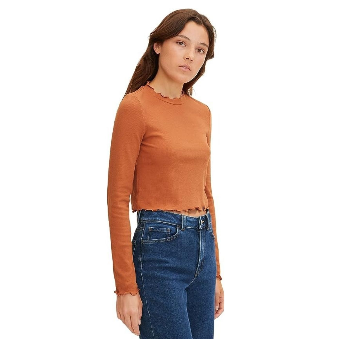 Tom Tailor Rust Color Top