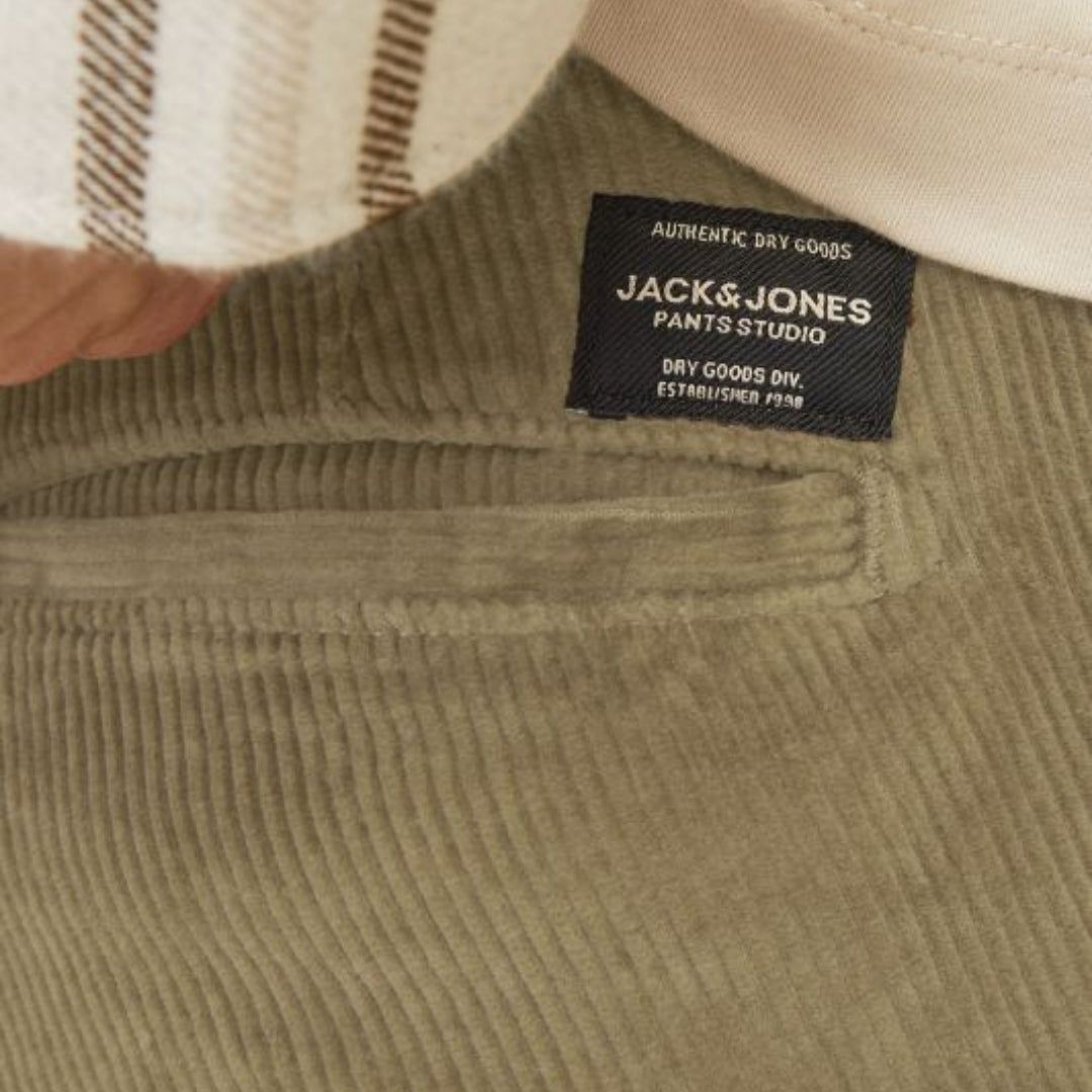 Jack & Jones Harvey Corduroy Chino Trousers | Brown