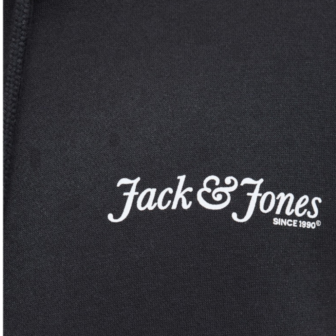 Jack & Jones Yuki Men's Hooded Sweater | Black