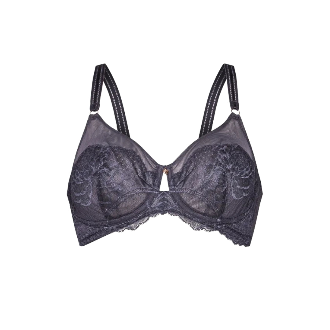 Triumph Wild Peony Florale W01 | Bra | Dark Blue