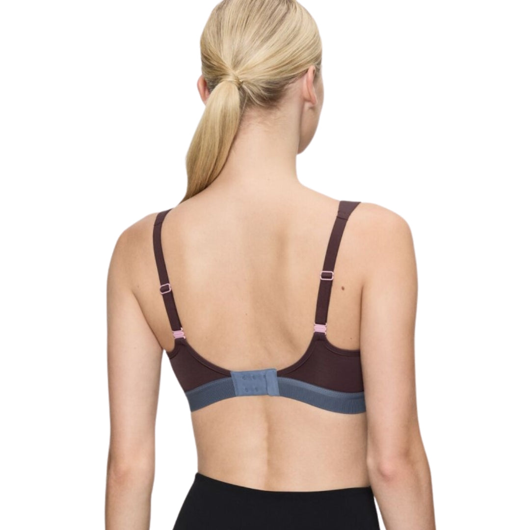 Triumph Triaction Gravity Lite N EX | Sports Bra | Burgundy