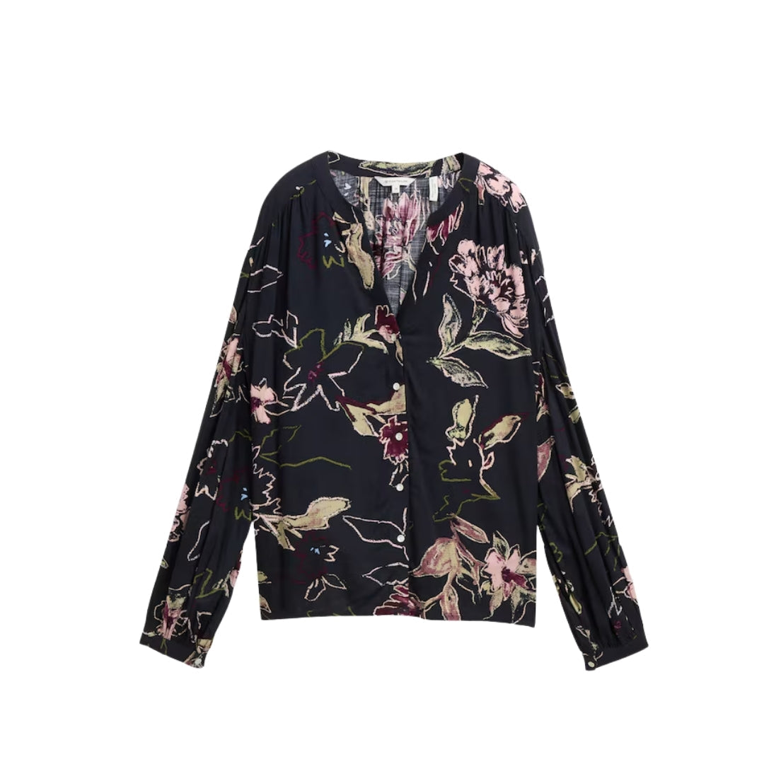 Tom Tailor Women's Blouse | Blue – detail view