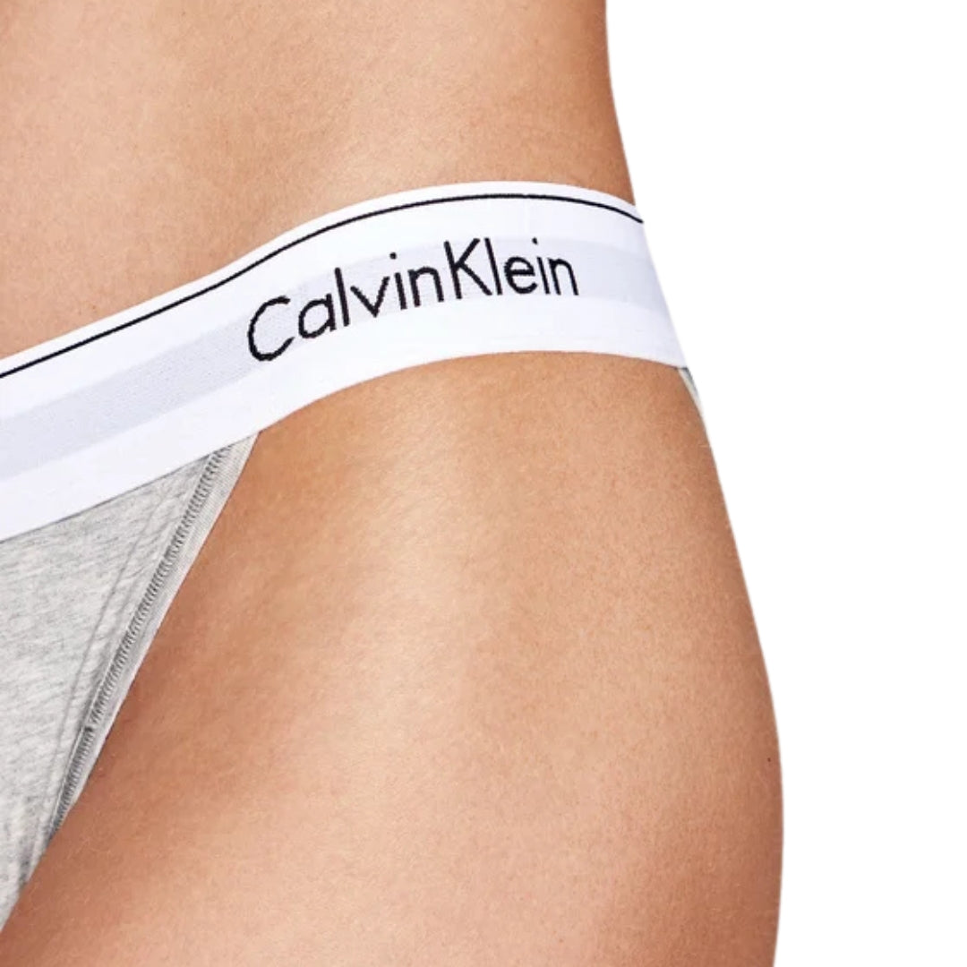 Calvin Klein Woman's Grey Brazilian Thong