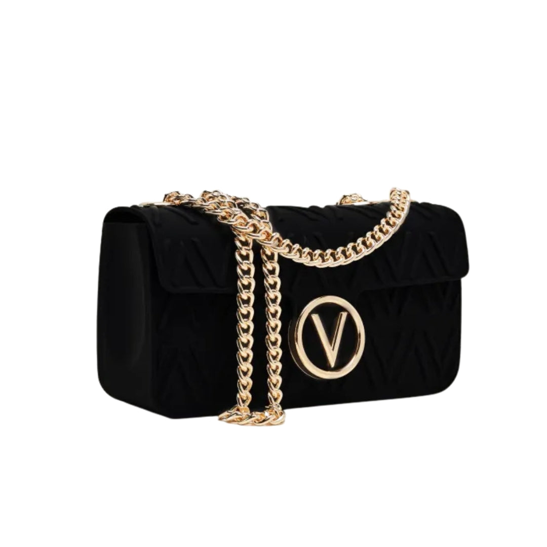 Valentino Bubble Black Shoulder Bag