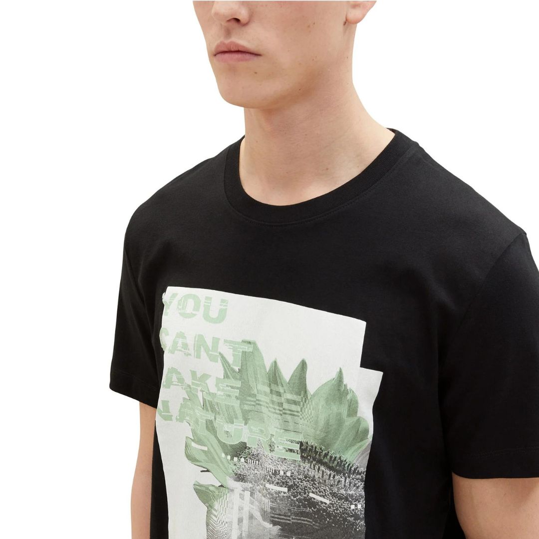 Tom Tailor Black T-shirt