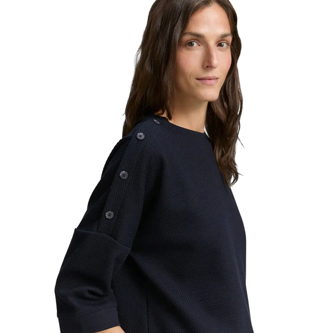 Tom Tailor Women's Sweater | Blue – detail view