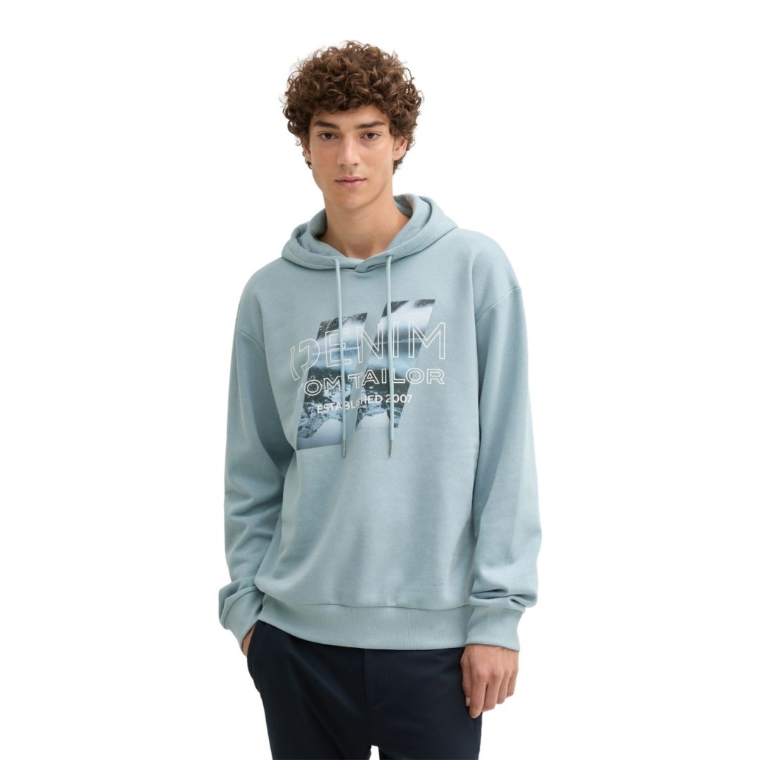 Tom Tailor Blue Hoodie