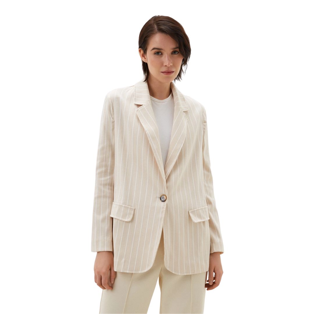 Rinascimento Beige Blazer