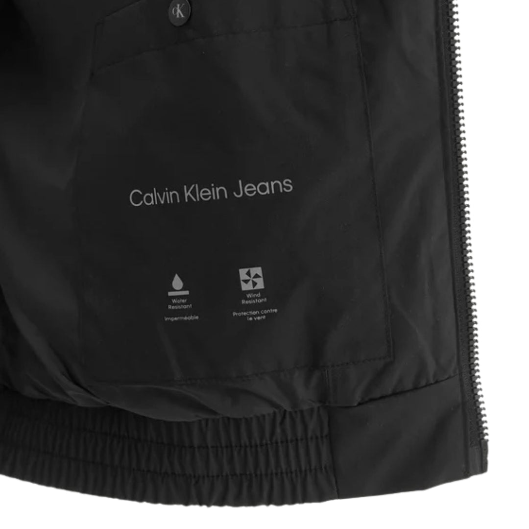 Calvin Klein Men's Harrington Black Jacket