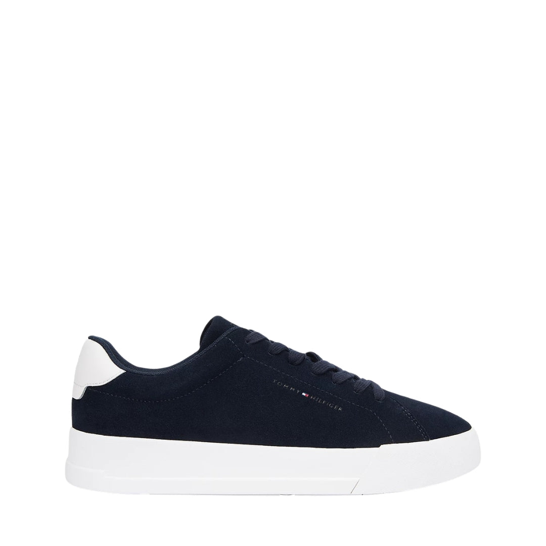 Tommy Hilfiger Men Blue Suede Shoes