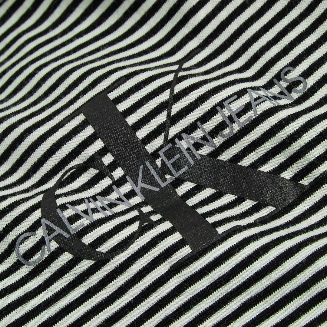 Calvin Klein Monogoram Stripe Dress