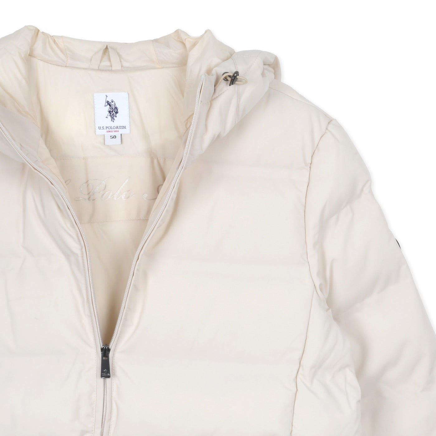 U.S. Polo Assn Winter Coat | Cream