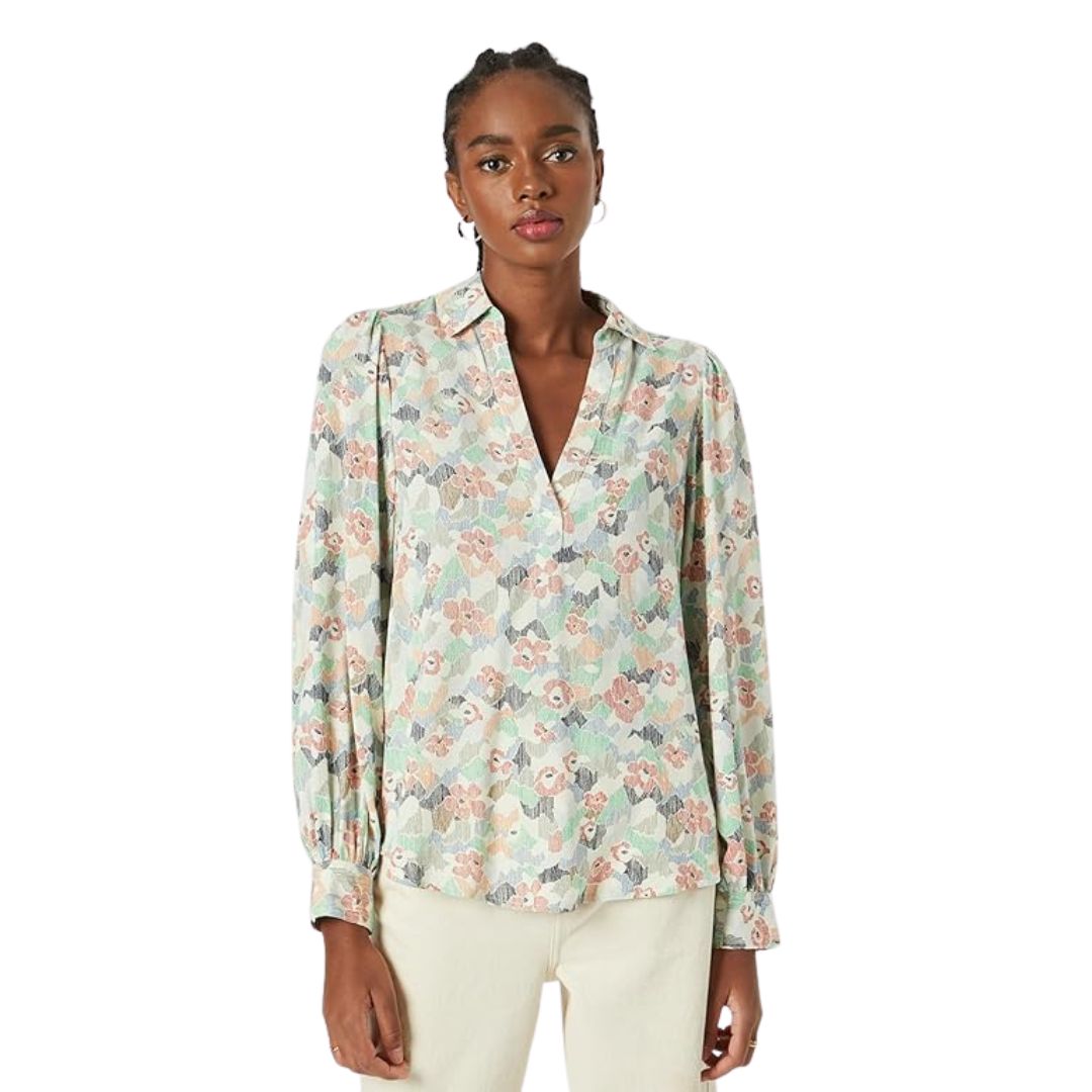 s.Oliver Flower Blouse